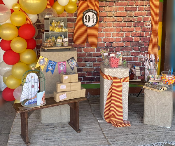 Mesa temática: Harry Potter Mesas comunión Sevilla