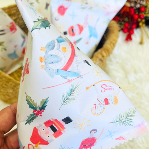 Sobre mágico Navidad con chocolates