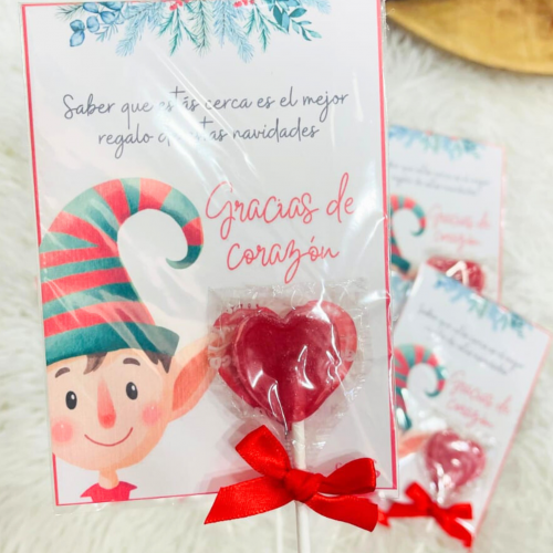 Tarjeta de agradecimiento Elfo mágico