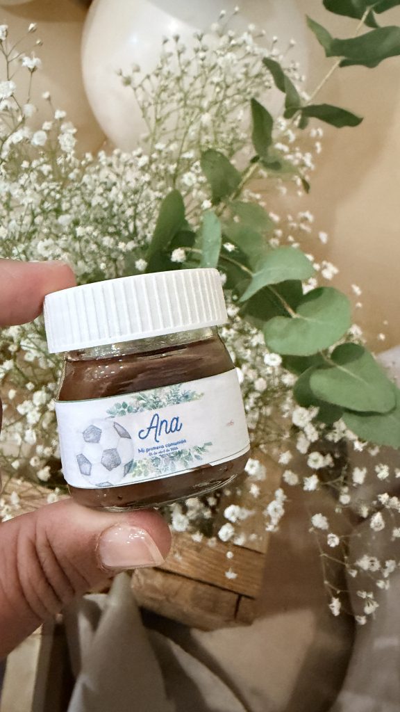 Mini Nutella personalizadas