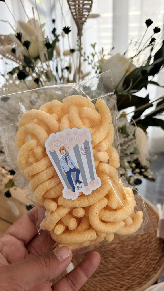 Salados (gusanillos) personalizados