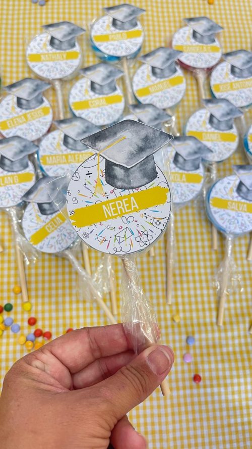 Piruletas personalizadas