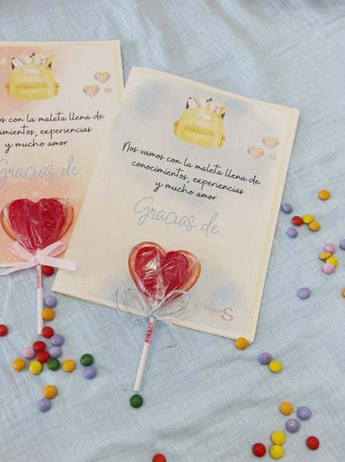 Tarjeta de agradecimiento